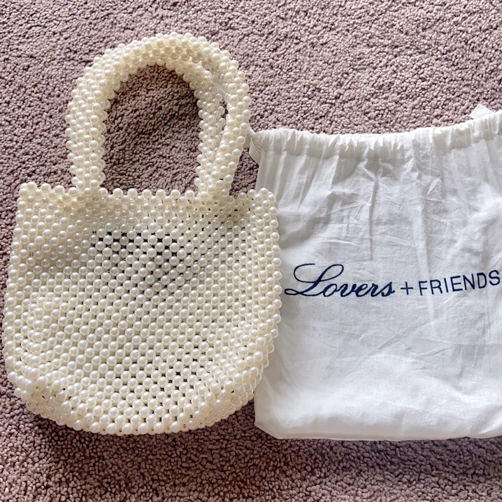 Lovers + Friends Pearl Mini Tote